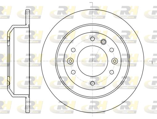 ROADHOUSE Тормозной диск 61027.00