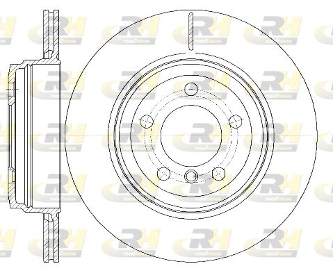 ROADHOUSE Тормозной диск 61082.10