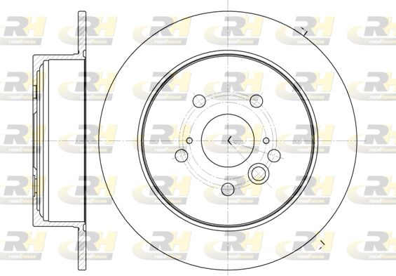 ROADHOUSE Тормозной диск 61089.00