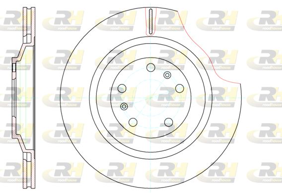 ROADHOUSE Тормозной диск 61206.10