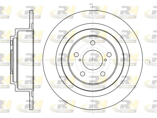 ROADHOUSE Тормозной диск 61343.00