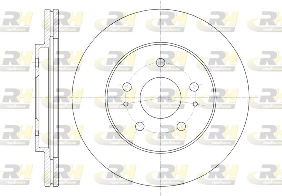 ROADHOUSE Тормозной диск 61356.10