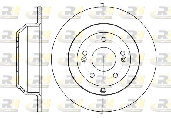 ROADHOUSE Тормозной диск 61373.00