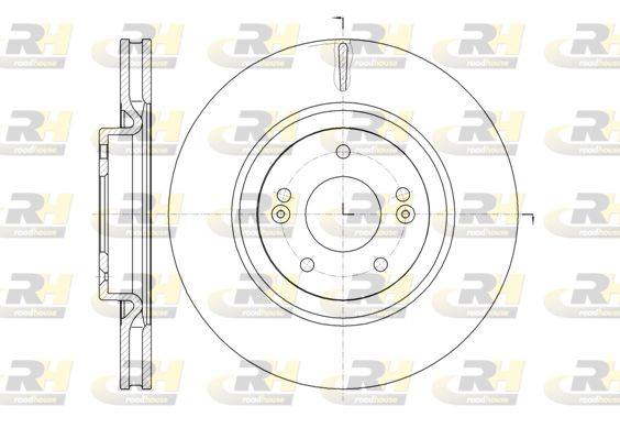 ROADHOUSE Тормозной диск 61436.10