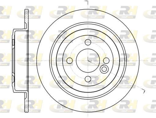 ROADHOUSE Тормозной диск 61443.00