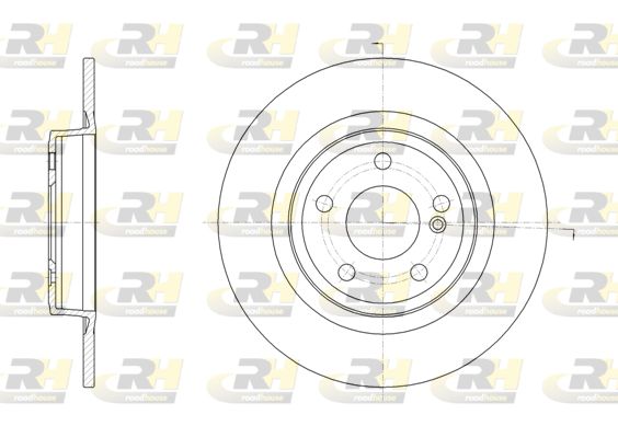 ROADHOUSE Тормозной диск 61578.00
