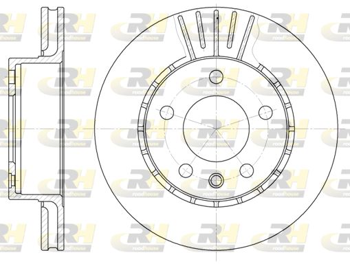 ROADHOUSE Тормозной диск 6202.10