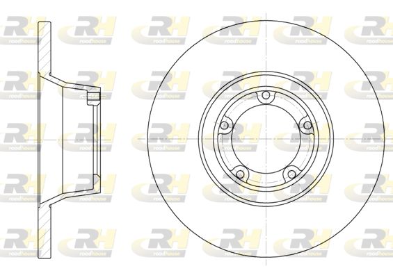 ROADHOUSE Тормозной диск 6253.00