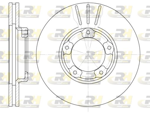 ROADHOUSE Тормозной диск 6405.10