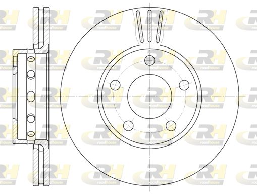 ROADHOUSE Тормозной диск 6463.10