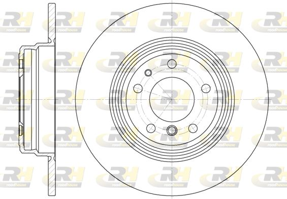 ROADHOUSE Тормозной диск 6510.00