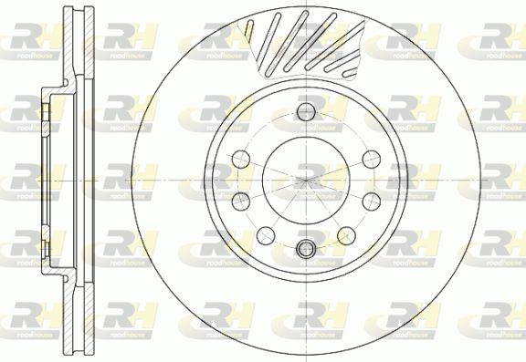 ROADHOUSE Тормозной диск 6584.10