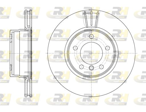 ROADHOUSE Тормозной диск 6653.10