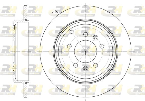 ROADHOUSE Тормозной диск 6692.00