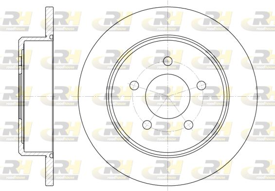 ROADHOUSE Тормозной диск 6746.00