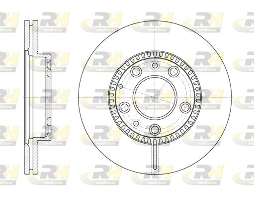ROADHOUSE Тормозной диск 6767.10