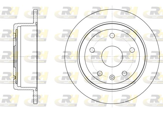 ROADHOUSE Тормозной диск 6872.00