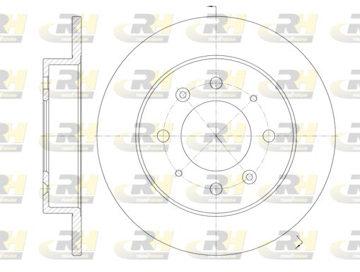 ROADHOUSE Тормозной диск 6874.00