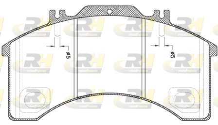 ROADHOUSE Piduriklotsi komplekt,ketaspidur JSX 2497.00