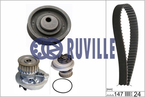 RUVILLE Veepump + hammasrihmakomplekt 55300701