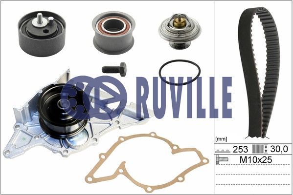 RUVILLE Veepump + hammasrihmakomplekt 55490701