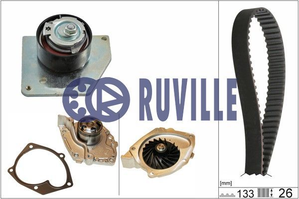RUVILLE Veepump + hammasrihmakomplekt 55629701