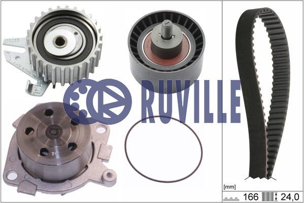 RUVILLE Veepump + hammasrihmakomplekt 55850711