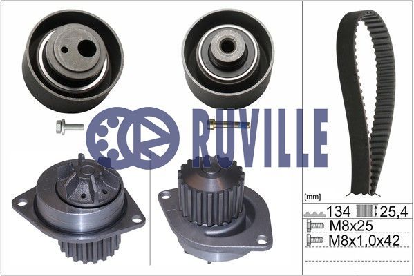 RUVILLE Veepump + hammasrihmakomplekt 55906701