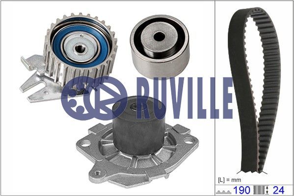 RUVILLE Veepump + hammasrihmakomplekt 56036731