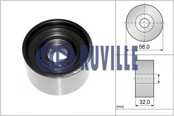 RUVILLE Tensioner Pulley, timing belt