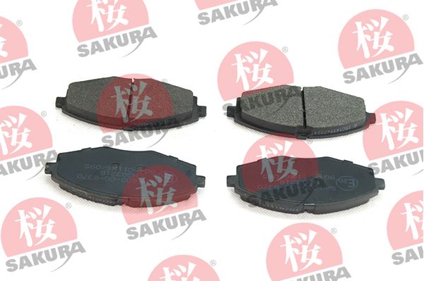 SAKURA Piduriklotsi komplekt,ketaspidur 600-00-8370