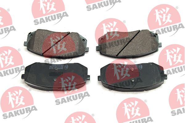 SAKURA Piduriklotsi komplekt,ketaspidur 600-03-8862