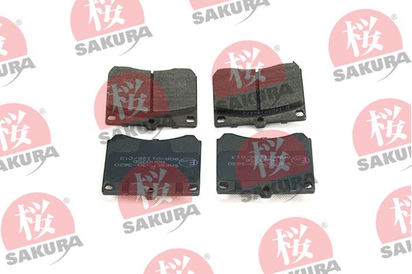 SAKURA Piduriklotsi komplekt,ketaspidur 600-30-3620