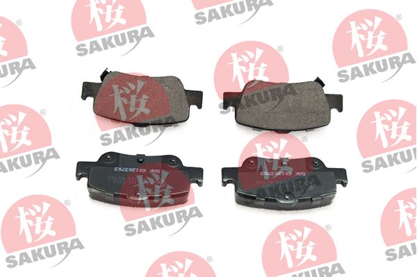 SAKURA Piduriklotsi komplekt,ketaspidur 601-20-3703