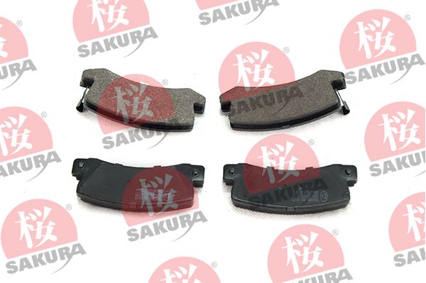 SAKURA Piduriklotsi komplekt,ketaspidur 601-20-3730