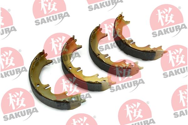 SAKURA Комплект тормозных колодок, стояночная тормозная с 602-00-3726