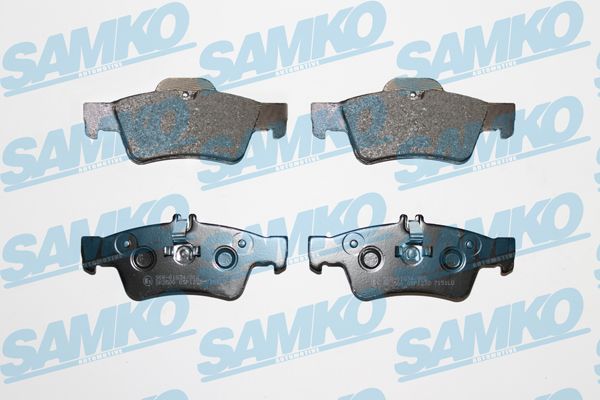 SAMKO Комплект тормозных колодок, дисковый тормоз 5SP1232