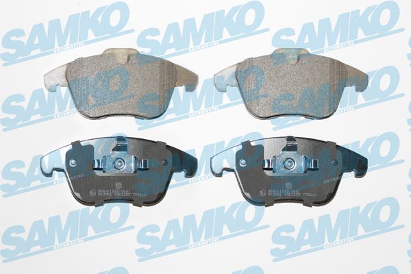SAMKO Комплект тормозных колодок, дисковый тормоз 5SP1255