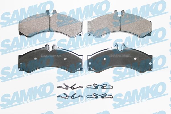 SAMKO Комплект тормозных колодок, дисковый тормоз 5SP1517