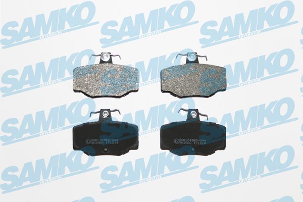 SAMKO Комплект тормозных колодок, дисковый тормоз 5SP387