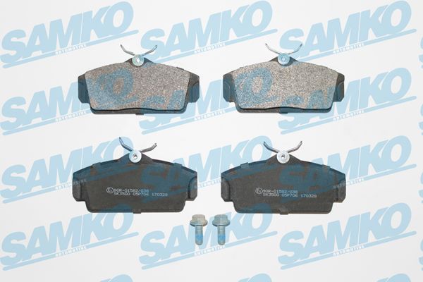 SAMKO Комплект тормозных колодок, дисковый тормоз 5SP706