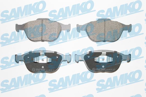 SAMKO Комплект тормозных колодок, дисковый тормоз 5SP906