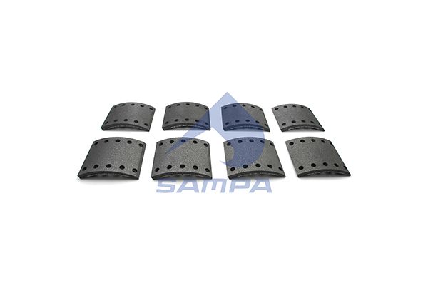 SAMPA Комплект тормозных башмаков, барабанные тормоза 096.623
