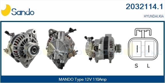SANDO Generaator 2032114.1
