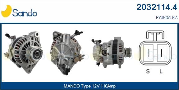 SANDO Generaator 2032114.4