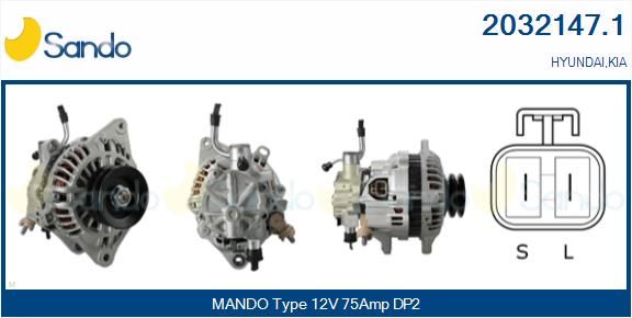 SANDO Generaator 2032147.1