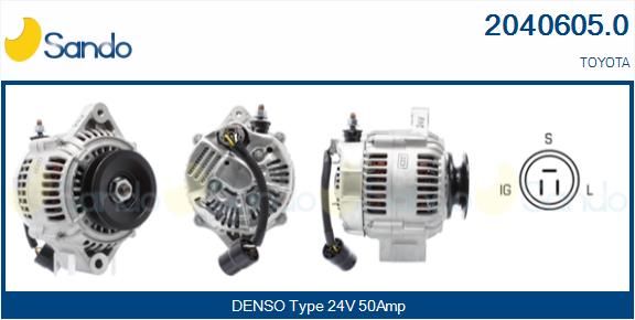 SANDO Generaator 2040605.0