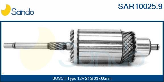 SANDO Якорь, стартер SAR10025.9