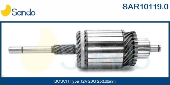 SANDO Якорь, стартер SAR10119.0