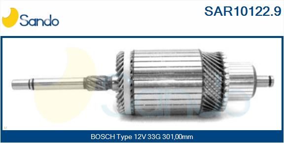 SANDO Якорь, стартер SAR10122.9